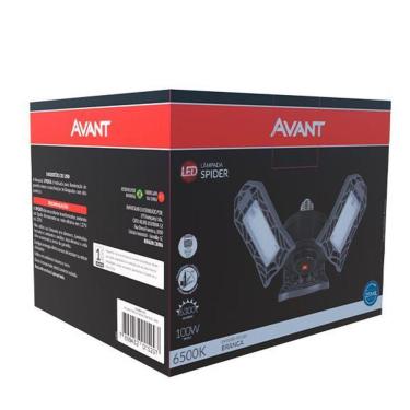 Imagem de Lâmpada Led Spider E27 6500K 100W Bivolt Branco Frio Avant
