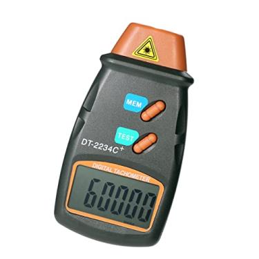 Imagem de ZEYUAN Tacómetro digital de mão com tacômetro sem contato Tach Range 2.5RPM-99,999RPM LCD Display Motor Speed ​​Meter com 3pcs Reflective Tape