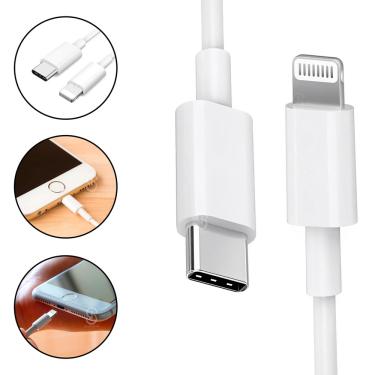 Imagem de Cabo usb-c Para Lightning 1 Metro Charger Turbo iPhone