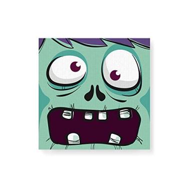 Imagem de Arte Maníacos Quadro Decorativo em Tela Canvas Zumbi - 30x30cm