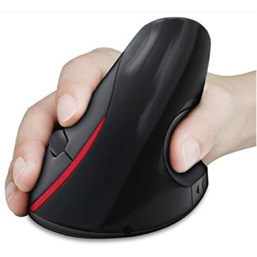 Imagem de Imount Mouse Vertical Ergonômico Sem Fio Óptico 2.4ghz Wireless 2400dpi 6 Botões