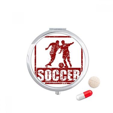 Imagem de Caixa de armazenamento de remédios para jogadores de futebol americano, caixa de armazenamento de remédios