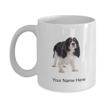 Imagem de Caneca personalizada Cavalier-king-Charles - Caneca de café para Cavalier-king-Charles Lovers Idea Crianças Meninos Meninas Amor - Caneca de café 325 ml