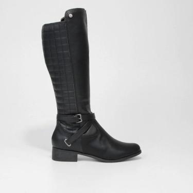Bota montaria via uno bota cheap fivela feminina