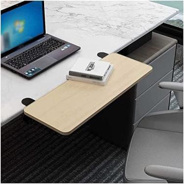 Imagem de Bandeja De Teclado, Extensor De Mesa Dobrável, Estrutura Ergonômica De Partição De Apoio De Braço Para Montagem Em Mesa, Alivia A Fadiga, Para Mesas De Escritório, Mesas De Jantar, Estantes,D,75×2