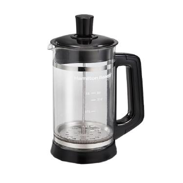 Imagem de Cafeteira Prensa Francesa Hamilton Beach 1 Litro  Manual - Preto
