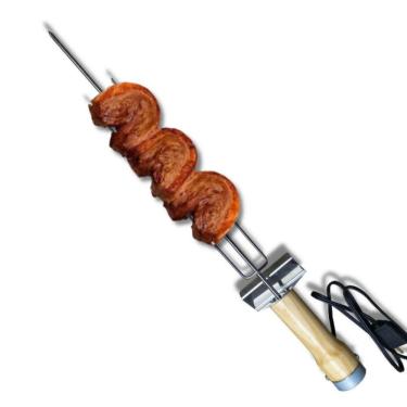 Imagem de Espeto Elétrico Giratório Para Churrasco Grill