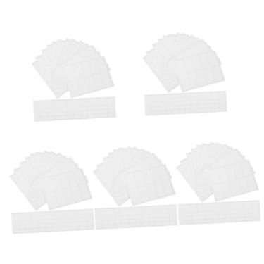 Imagem de SEWACC 600 Peças Etiquetas De Roupas Sem Ferro Acessórios Para Lavanderia Etiquetas De Nomes De Roupas Rótulos De Vidro Branco Não Engomar Recipiente Adesivos De Placa De Cobre