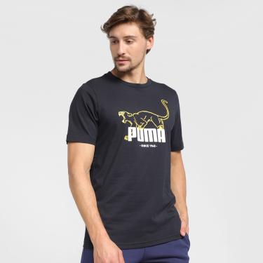 Imagem de Camiseta Puma Graphics Animal Masculina-Masculino