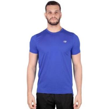 Imagem de Camiseta New Balance Accelerate Azul-Masculino