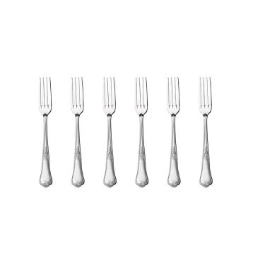 Imagem de Kit 6 Garfos de Sobremesa Hercules Classic Aço Inox 493-005P