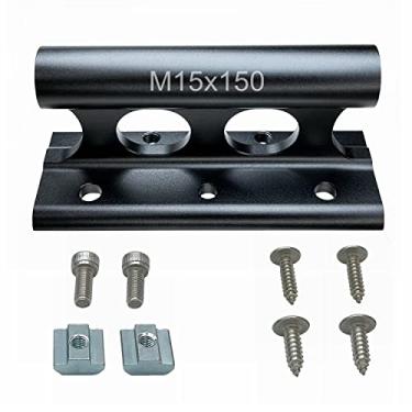 Imagem de ODIER Adaptador de suporte de garfo de bloco de bicicleta para rack de carro van caminhão cama armazenamento interno 15 mm x 100 mm, 9 mm x 135 mm (15 mm x 150 mm)