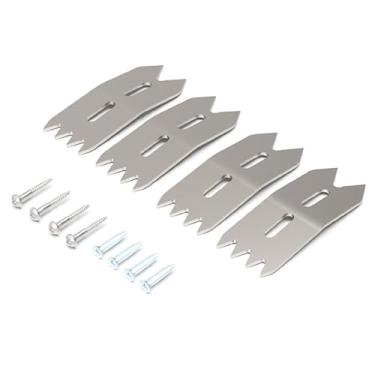 Imagem de Braçadeira Limite de Marcenaria, 4 Unidades, Liga de Alumínio, Braçadeira de Placa de Fixação Com Parafusos Auto-roscantes M5 X 20 e M4 X 25 para Marcenaria