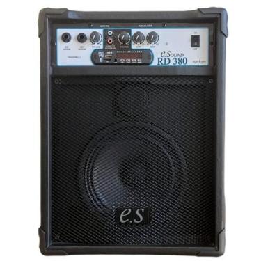 Imagem de Caixa De Som Amplificada Violão Guitar Mic Bluet 8 Pol. 50W - E. Sound