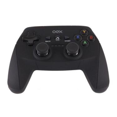 Imagem de Controle Gamepad Bluetooth Android PC OEX Game GD100 Preto