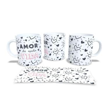 Imagem de Canecas Personalizadas Dia dos Namorados - Estampa Sublimada, Mod.106