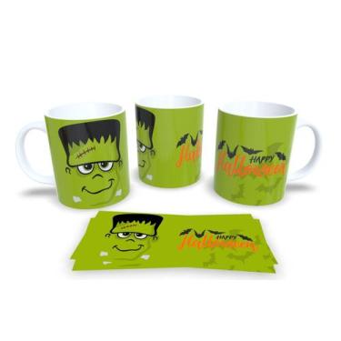 Imagem de Canecas de Porcelana Personalizadas Halloween 3 - Estampa Sublimada, M
