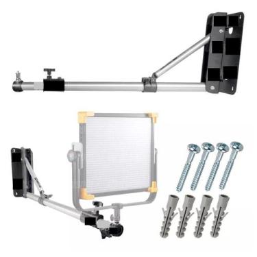 Imagem de Suporte Parede Teto Para Camera Flash Estúdio Greika Wf806f