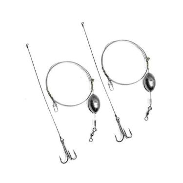 Imagem de Kit 2 Chicote P/ Pesca De Espada Com Isca De Sardinha No Mar - Summer