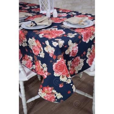 Imagem de Toalha de Mesa Retangular em Tecido Impermeável Acqua Linea Imperial M