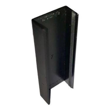 Imagem de Acabamento Para Canaleta Preta Preto 20x10mm Escolha - Dinka, T Deriva