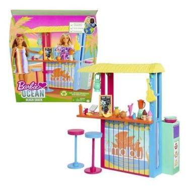 Imagem de BB - Barbie Malibu Barraca de Praia - GYG23 - MATTEL