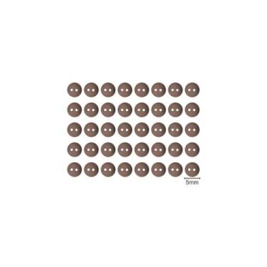 Imagem de Kit 3 Pacotes Mini Botão Redondo 5mm -120 unidades - We Care About, Te