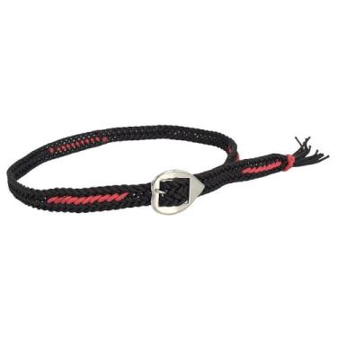 Imagem de Bandinha para Chapéu Preta-Vermelho SV27002 - Selaria Vertentes