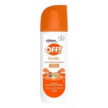 Imagem de Repelente De Insetos Contém Aloe Vera Spray Off! Family 170ml