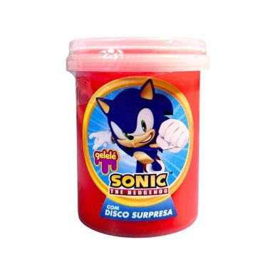 Imagem de Slime Sonic Gelele Com Discos Surpresa