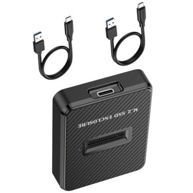 Imagem de 10 Gbps NVMe de alta velocidade e SATA M.2 SSD M Key B+M Key Reader Writer Adapter Dock Station