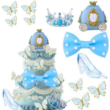 Imagem de GallaRato Carruagem de princesa carruagem de abóbora decoração de bolo de festa de princesa lembrancinha de festa de princesa lembrancinhas de festa de princesa decoração de festa de princesa