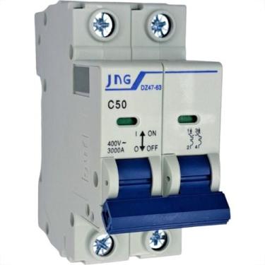Imagem de Disjuntor Jng ''Din'' Bipolar 12093 - 50A. C
