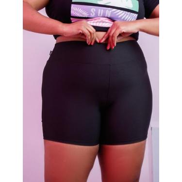 Imagem de Short meia coxa Semi Poliamida G1.G2.G3 - Oliver Land, Preto, G3