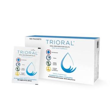 Imagem de Pacotes de Bebidas TRIORAL 100 - Com Eletrólito para Rehidratação