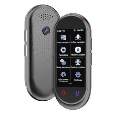 Imagem de Dispositivo tradutor de idiomas, Tradutor VORMOR ChatGpt AI, voz em tempo real bidirecional, tradução em espanhol, inglês, suporta 138 idiomas, offline, gravação e tradução de fotos para aprendizagem