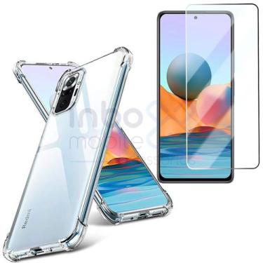 Imagem de Capa Anti Impacto Xiaomi Redmi Note 10 + Pelicula de Vidro - Inboxmobi