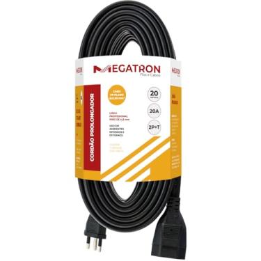 Imagem de Cordão Prolongador Cabo PP 20A 250v 3x2,50-20,00 m preto