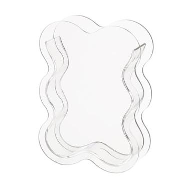 Imagem de Generic Arranjo floral de vaso hidropônico de acrílico Arranjo floral Plantas internas vaso brotar de água Planta de água para o jardim do quarto, Transparente