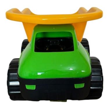Imagem de Carrinho de Brinquedo - Caminhão Bravus com Caçamba - NoBrand, Verde, 