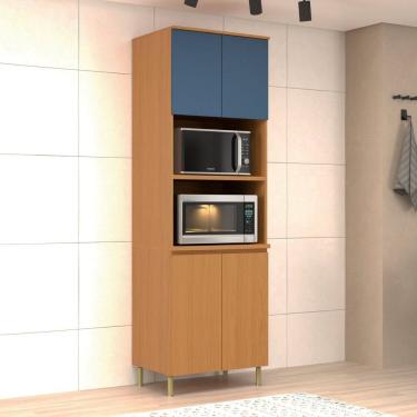 Imagem de Paneleiro Torre Quente para Microondas e Forno Florença Angelin/Cobalto