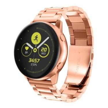 Imagem de Pulseira De Aço Inoxidável Para Galaxy Active r500 e Active 2 40mm/44m