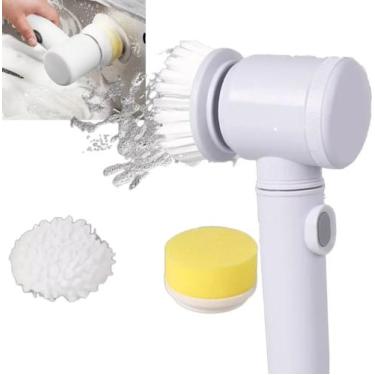 Imagem de Escova de Limpeza Elétrica 5 em 1 Magic Brush Recarregável - Art House