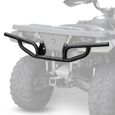 Imagem de SAUTVS Para-choque traseiro para Polaris Sportsman 400 500 570 600 700 800 2002-2020, acessórios de proteção de escova traseira de aço resistente