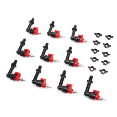 Imagem de Zerodis Alimentador de água Com Grande Produção de água, Bebedora de Mamilo de Coelho de 10pcs para Alimentação Científica - Material Plástico do Imprensa Histórico