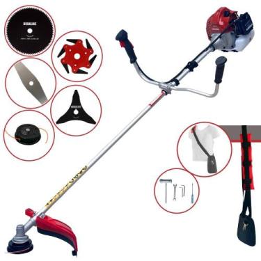 Imagem de Roçadeira Robusta Kawashima BCJ431L À Gasolina Motor 2T 43cc 2T 1,7HP 