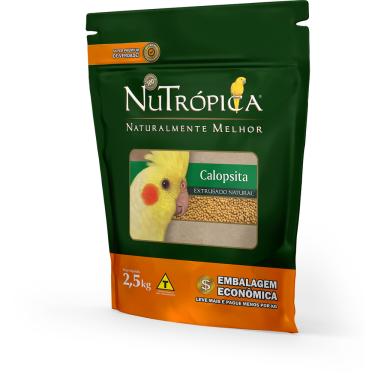 Imagem de Nutropica Calopsita Natural Ração  Pequena 2,5 Kg