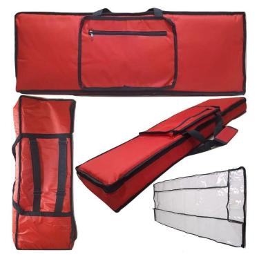 Imagem de Capa Teclado Master Luxo Vermelho Roland Go Keys + Cobertura