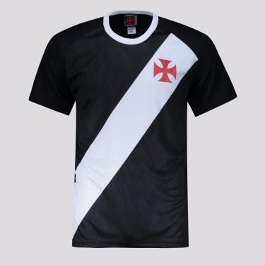 Imagem de Camisa Vasco Principia Preta-Masculino