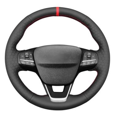 Imagem de MEWANT Capa de volante para Ford Bronco Sport/Escape/E-Transit/Maverick/Transit Volante feita de borracha